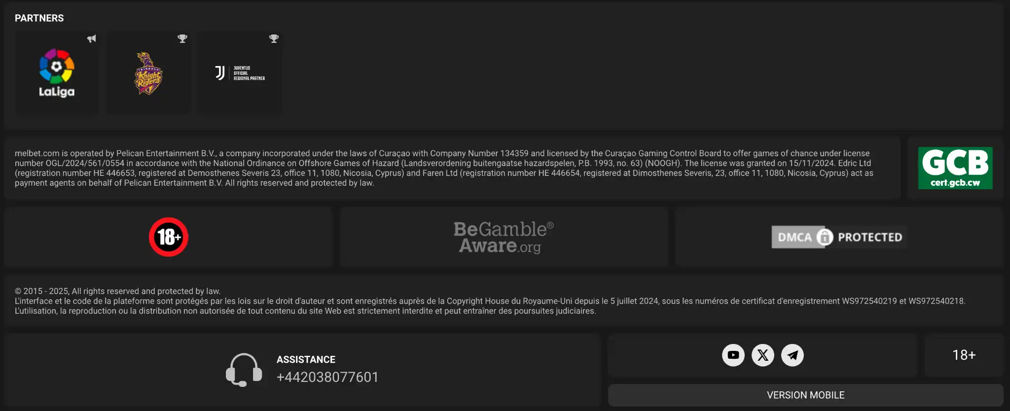 Informations utiles avant la section FAQ de Melbet